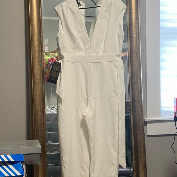 Ivory Formal Jumpsuit - Picture 1 of 1